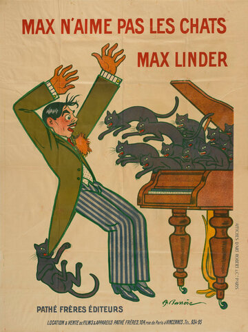 Макс не любит кошек (1913)
